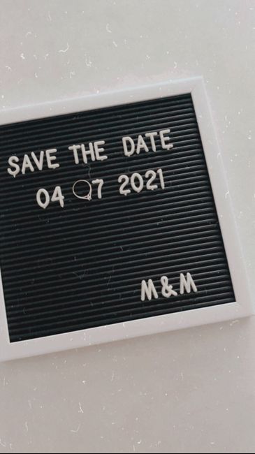 Save the date 💌 2