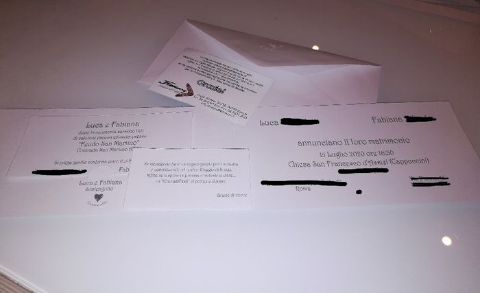 Sono arrivate le partecipazioniiii 🎉🎉🎉🎉 - 2