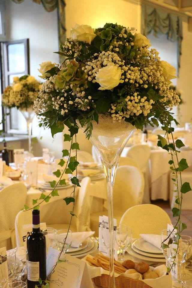 Centro Tavola con Coppa Martini 