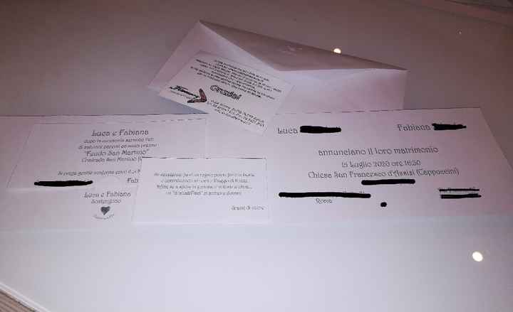 Sono arrivate le partecipazioniiii 🎉🎉🎉🎉 - 2