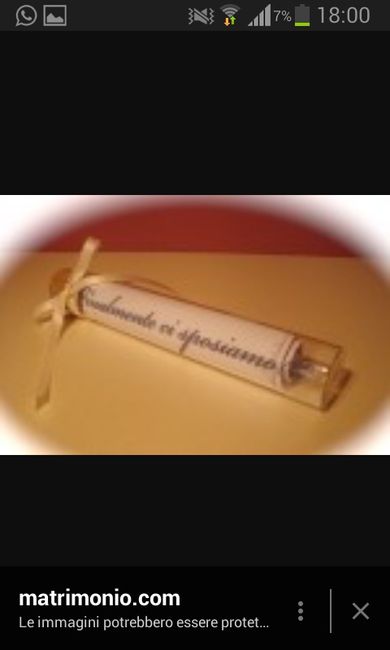 Partecipazioni provetta vetro - 1