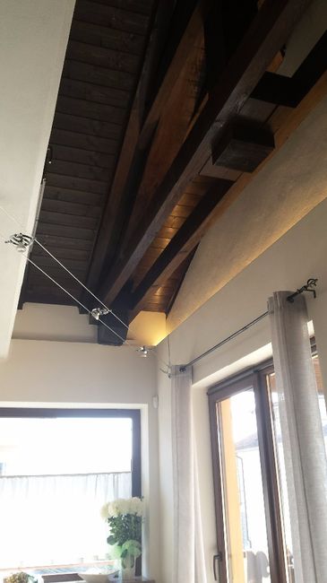 tesata tra la cucina e la sala