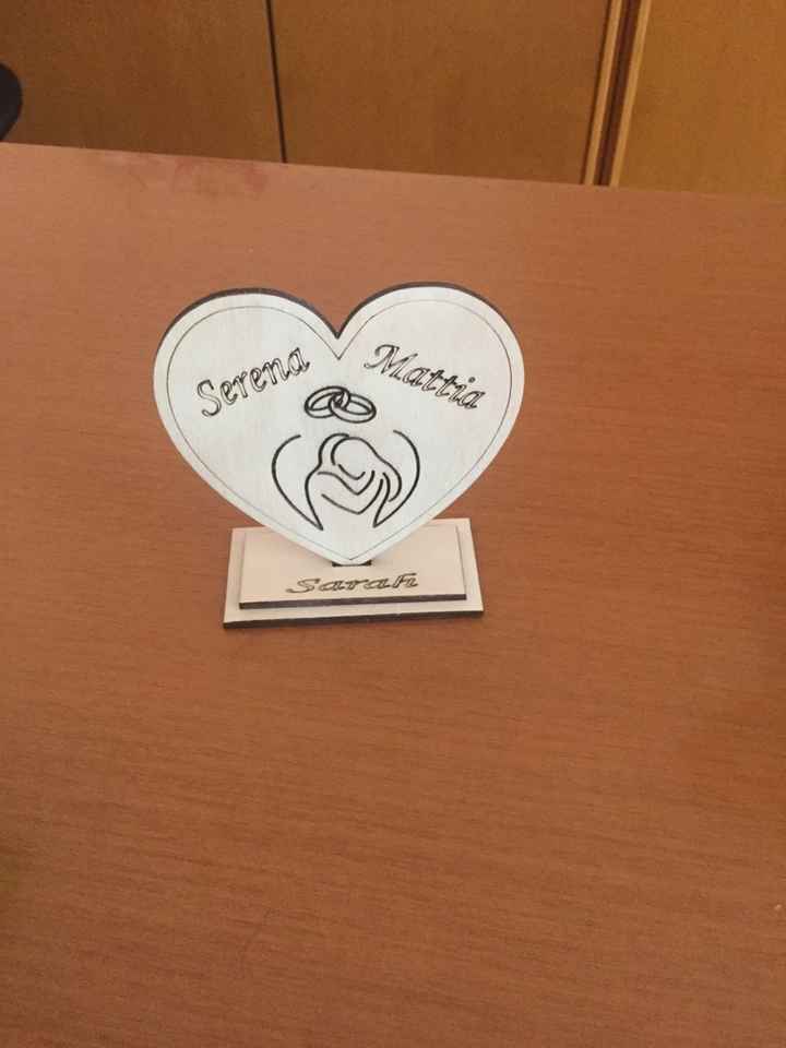 Cuoricini legno personalizzati - 2