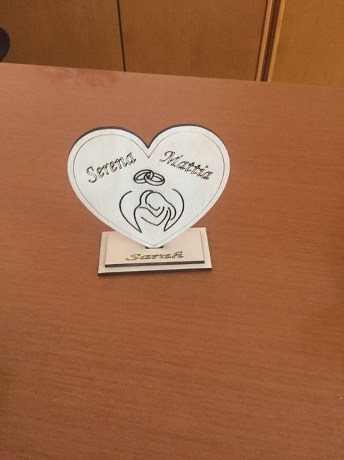 Cuoricini legno personalizzati - 2