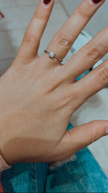 Come è il vostro anello di fidanzamento?? - 1