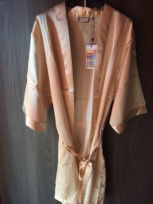 Vestaglia bianca comprata! - 1