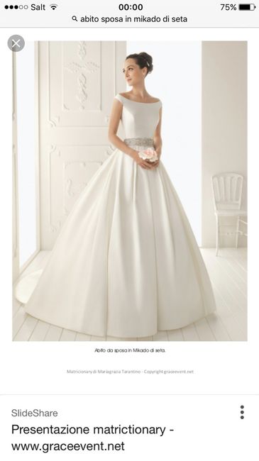 La stoffa dell'abito da sposa ne fa il prezzo? 5