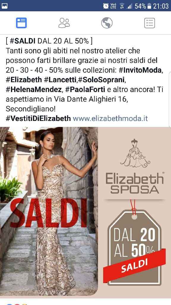 Offerta abiti da sposa - 1