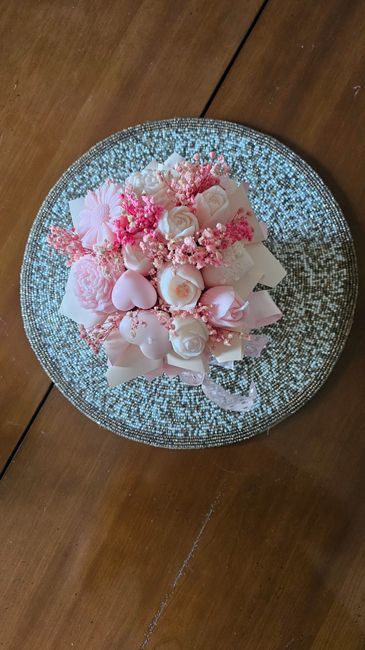 Bouquet di fiori di cera - 5