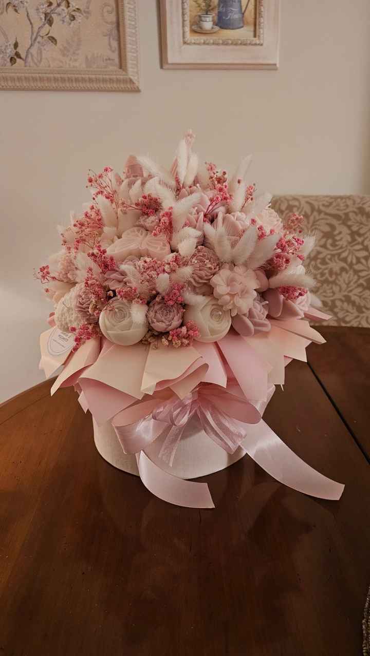 Bouquet di fiori di cera - 4