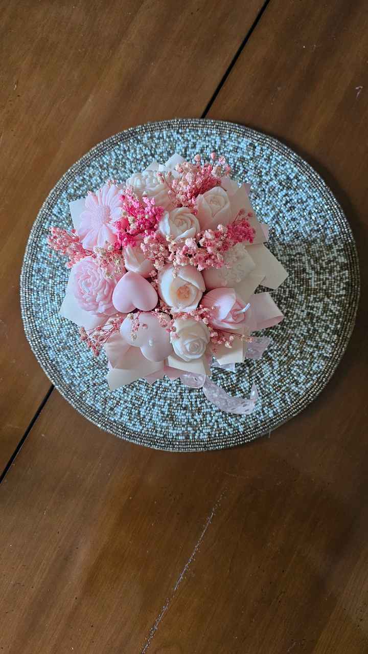 Bouquet di fiori di cera - 5