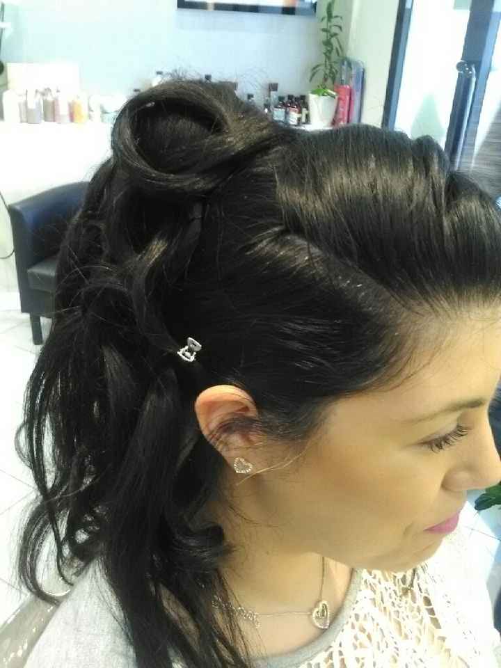 Prima prova acconciatura.. - 2