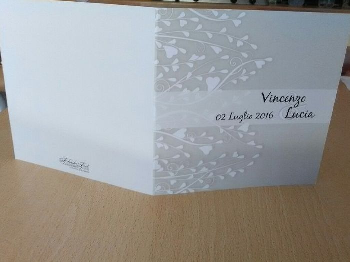 Son arrivate le partecipazioni..e mi han deluso. - 1