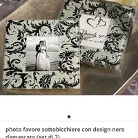 Bomboniera sotto bicchieri - 1