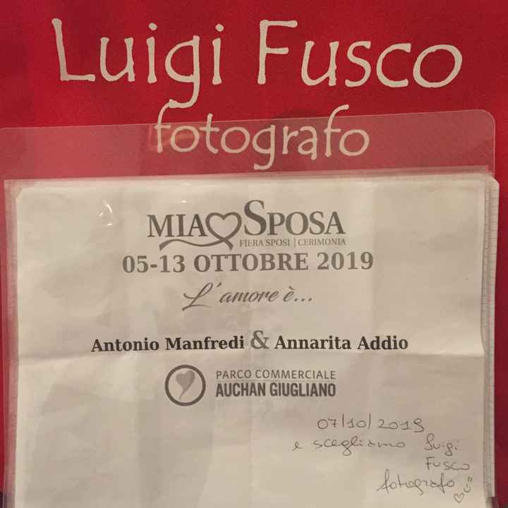 Abbiamo scelto il nostro fotografo 🥰😍 - 2