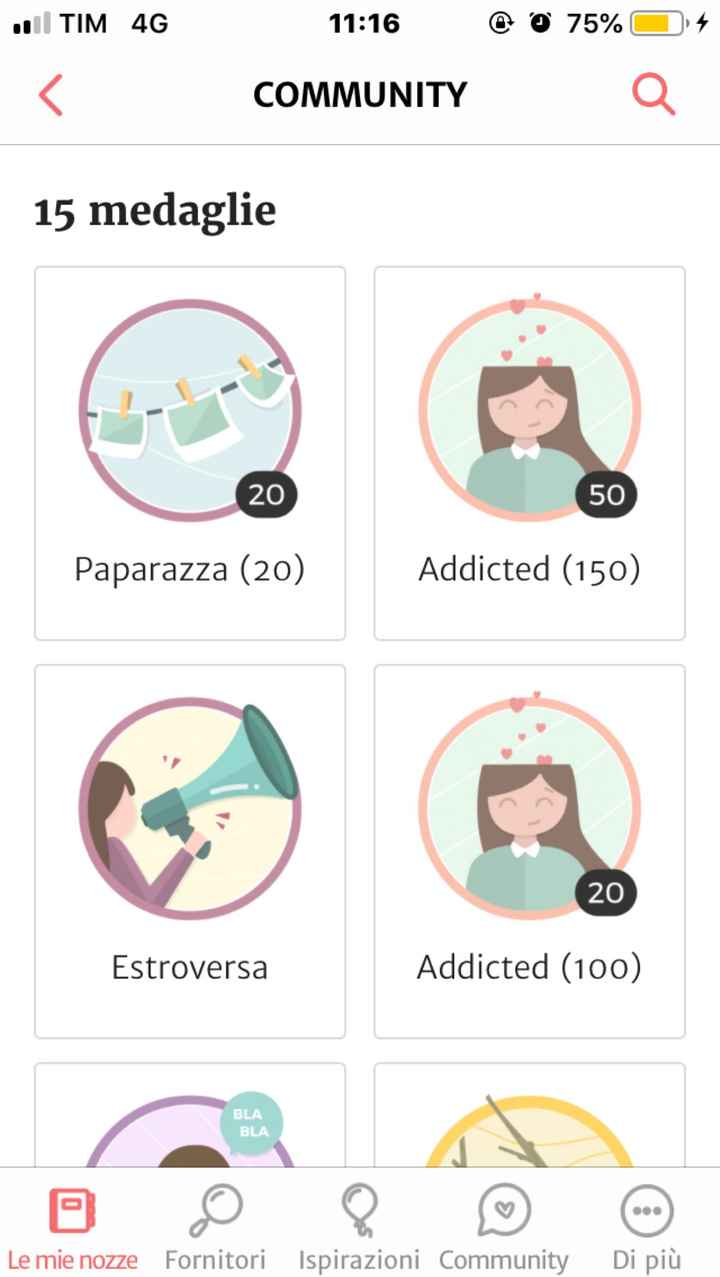 Qual è l'ultima medaglia che hai ottenuto? - 1