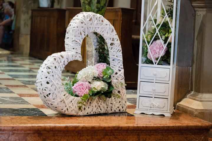 Fiori e bouquet bianco/rosa - 3