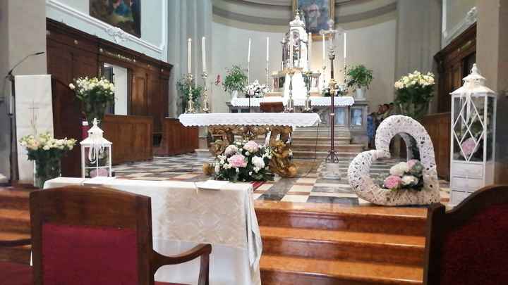 Fiori e bouquet bianco/rosa - 6