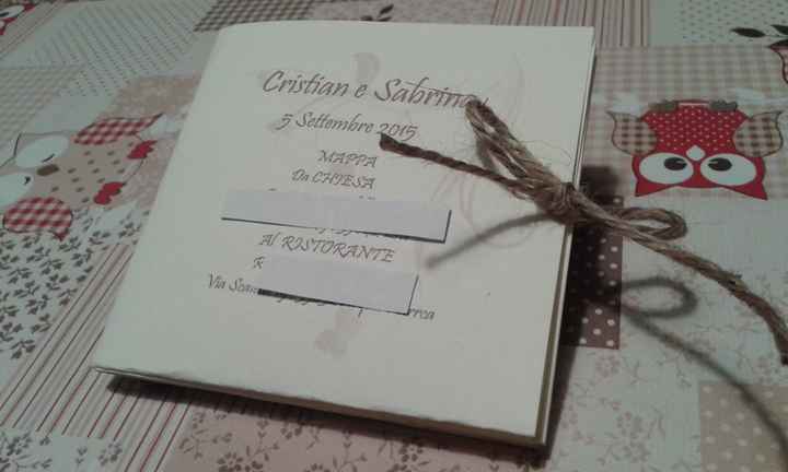 Mappa da chiesa a ricevimento fai da te  - 1