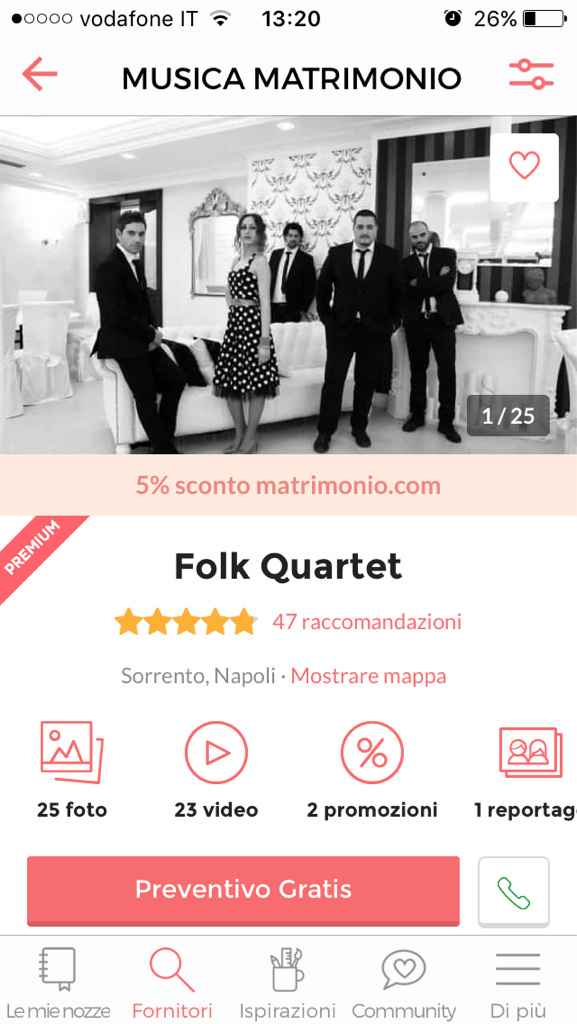 Scelta musica locale - 1