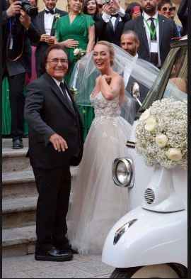 Albano e la figlia Kristel