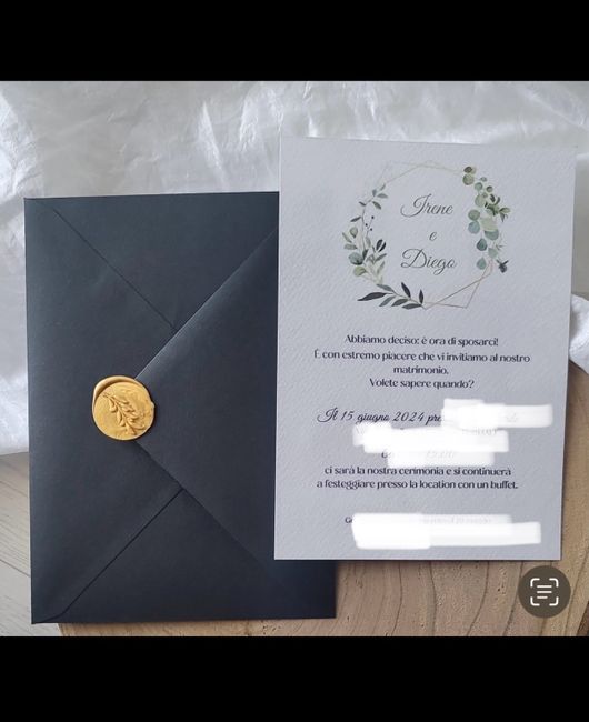 Idee partecipazioni nozze🌟 8