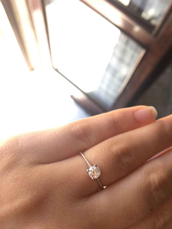 Come sono i vostri anelli di fidanzamento? - 1