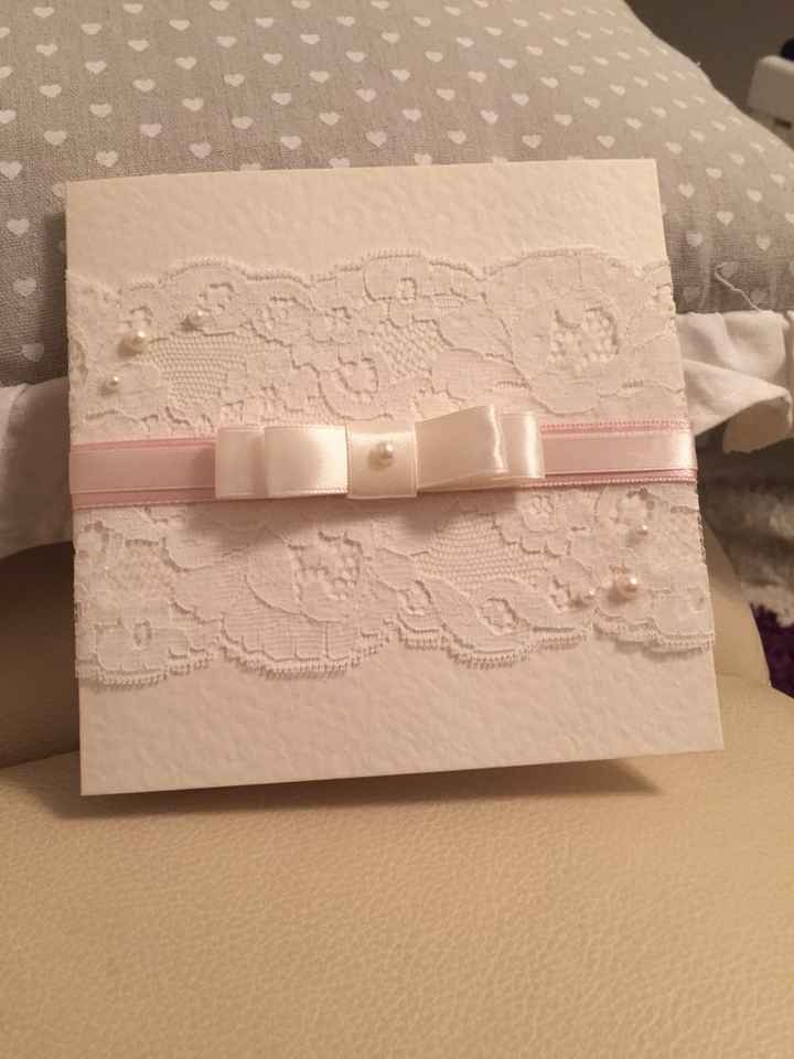 Partecipazioni handmade - 1