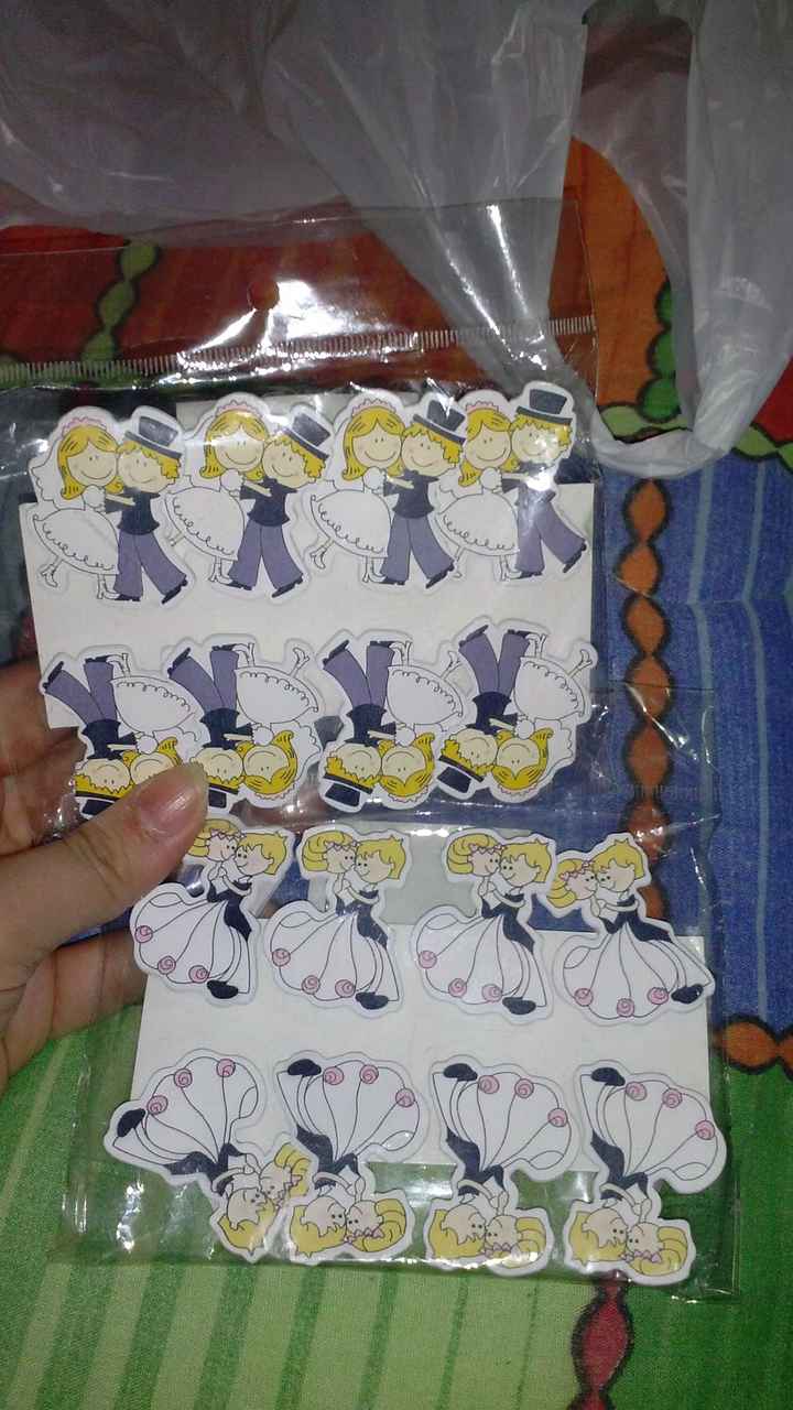 Sposini in legno. - 1