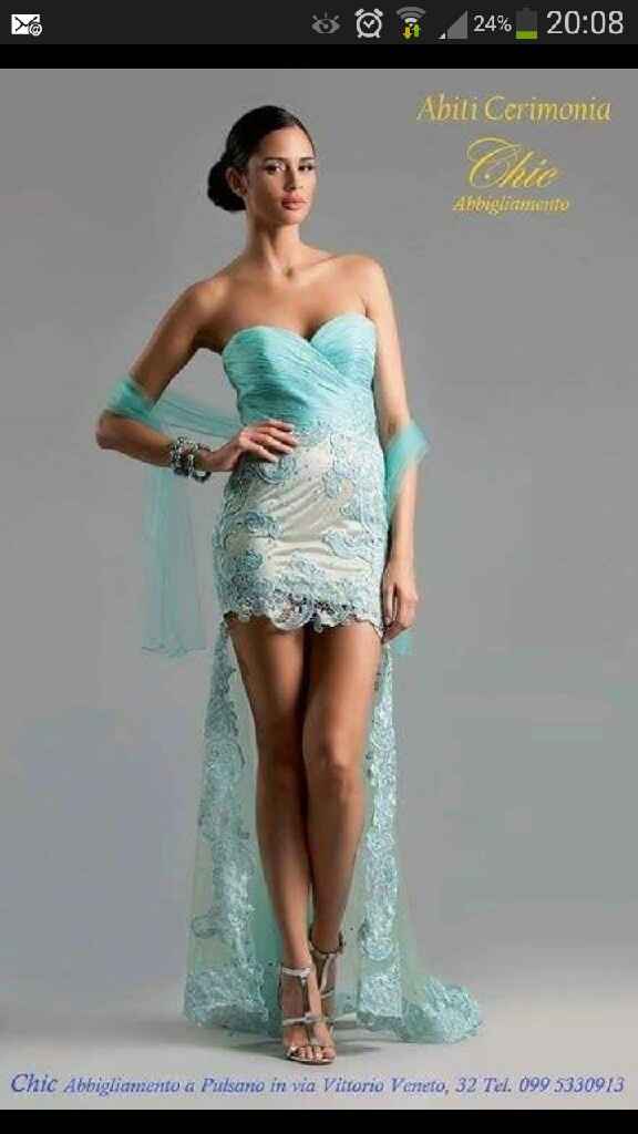 Abito sorella/testimone - 1