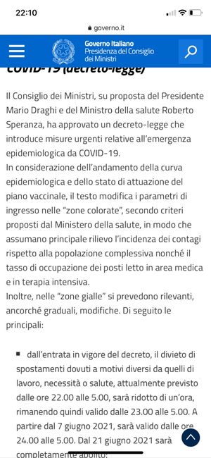 Ma in zona bianca non cambia nulla o non ci sono regole? 1