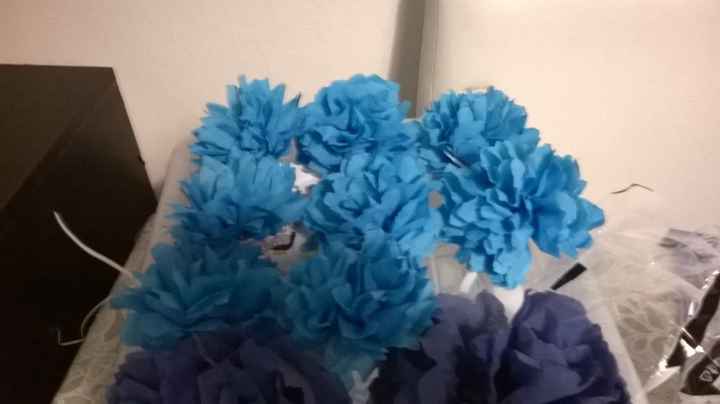 Fiori fatti con semplici tovaglioli