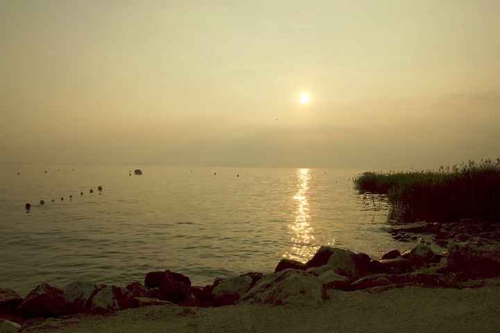 Panorama dalla terrazza sul lago