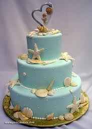 wedding cake tema marino