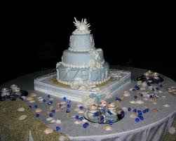 wedding cake tema marino