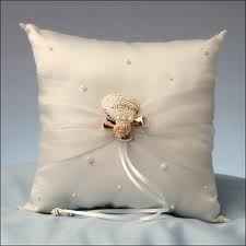 cuscino portafedi tema marino