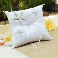 cuscino portafedi tema marino