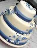 wedding  tema bianco-blu