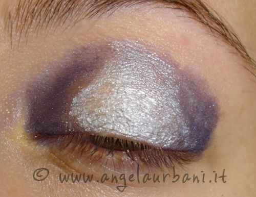 tutorial trucco bianco-blu