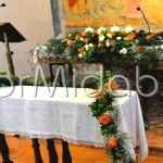 matrimonio tema giallo- arancio