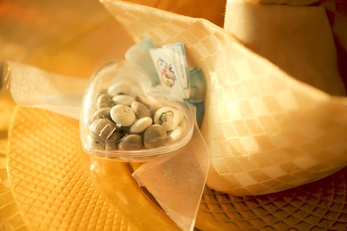 m&m al posto dei confetti