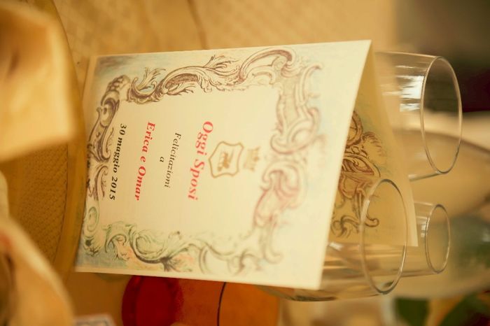 Stampa Menù compresa nel prezzo