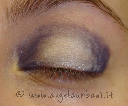 tutorial trucco bianco-blu