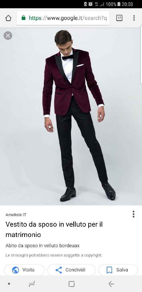  Abito sposo con tema bordeaux, consigli? - 1