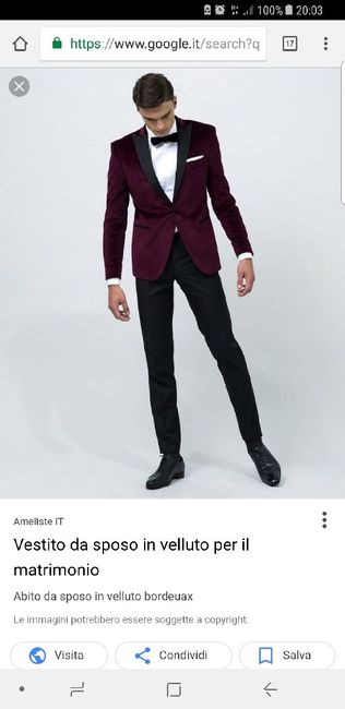  Abito sposo con tema bordeaux, consigli? - 1