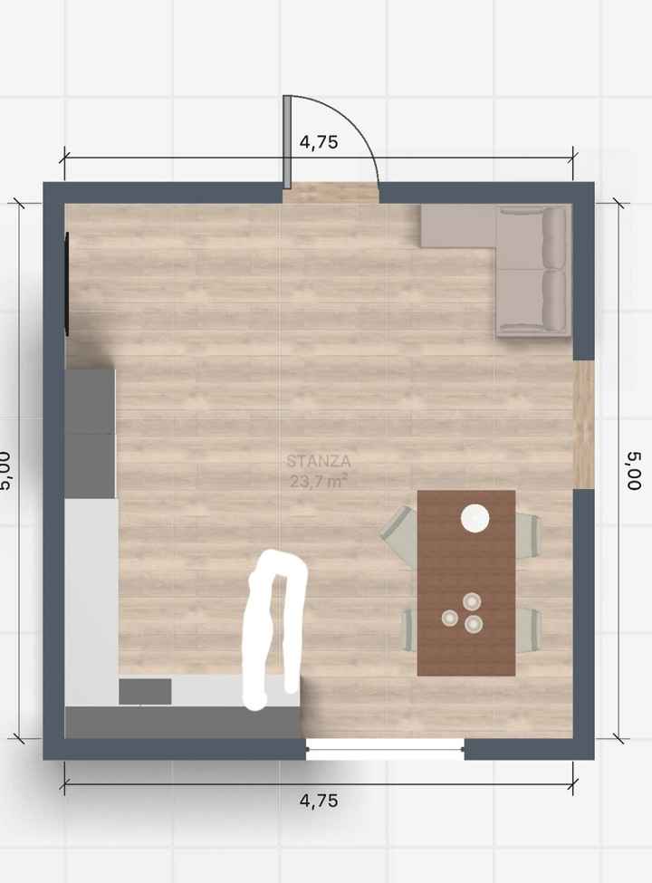 Disposizione cucina - 2