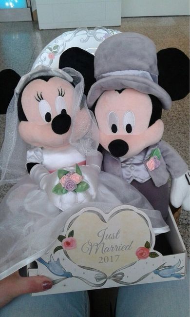 minnie e topolino sposi peluche