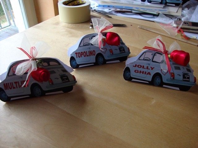 Segnatavolo con i vari modelli