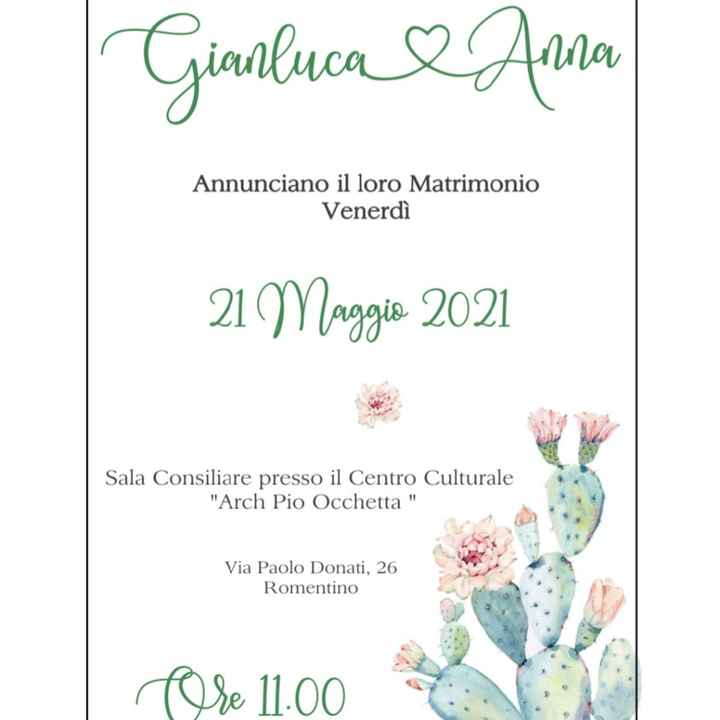 Sposi che celebreranno le nozze il 21 Maggio 2021 - Novara - 1