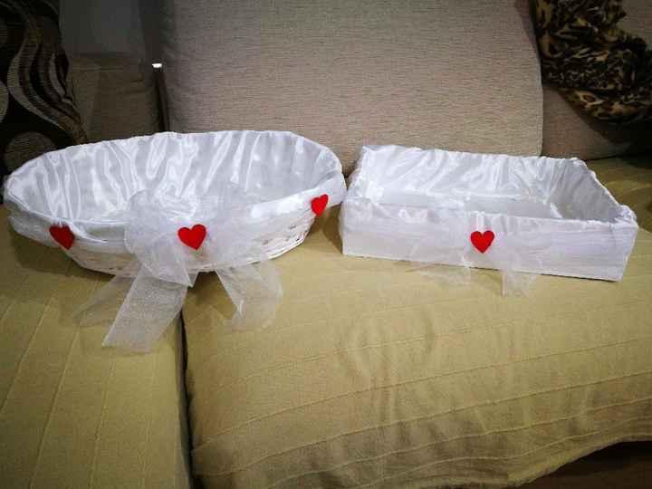 Cesti chiesa per bustine riso - 1